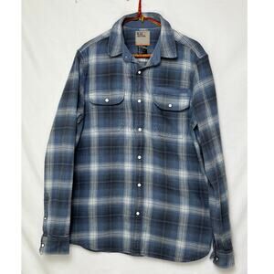 5.11 Tactical Men’s Medium Blue Harrison Shirt 72523 Long Sleeve Button Front